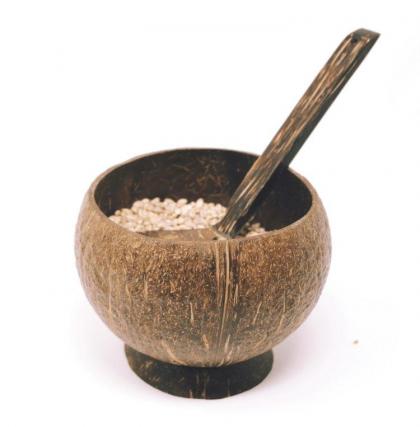 Coconut Bowl Made From Waste Shells