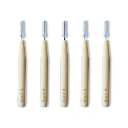 BrushD Bamboo Interdental Brushes 0.6mm x5